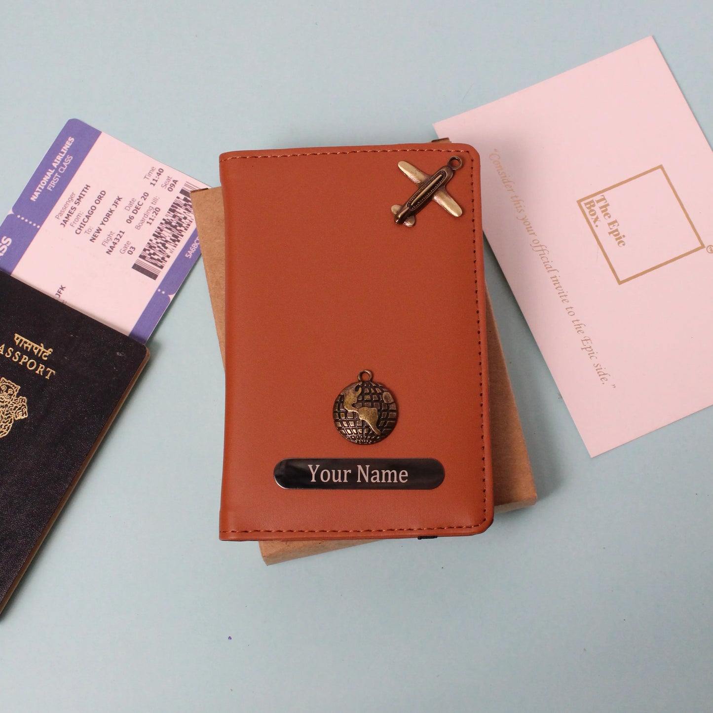 Personalized Travelmate Passport Cover - Pack Of 2