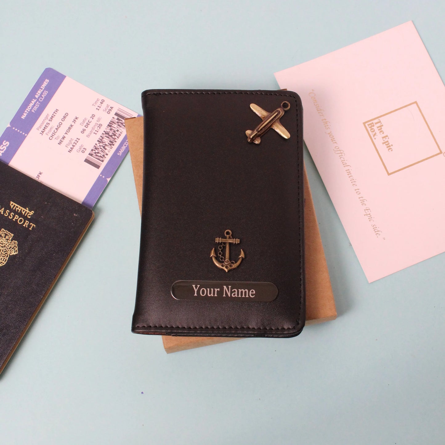 Personalized Travelmate Passport Cover - Pack Of 2