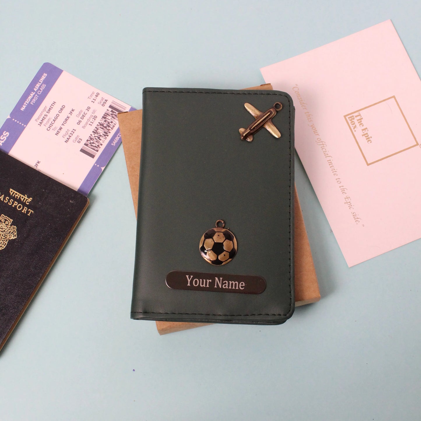 Personalized Travelmate Passport Cover - Pack Of 2