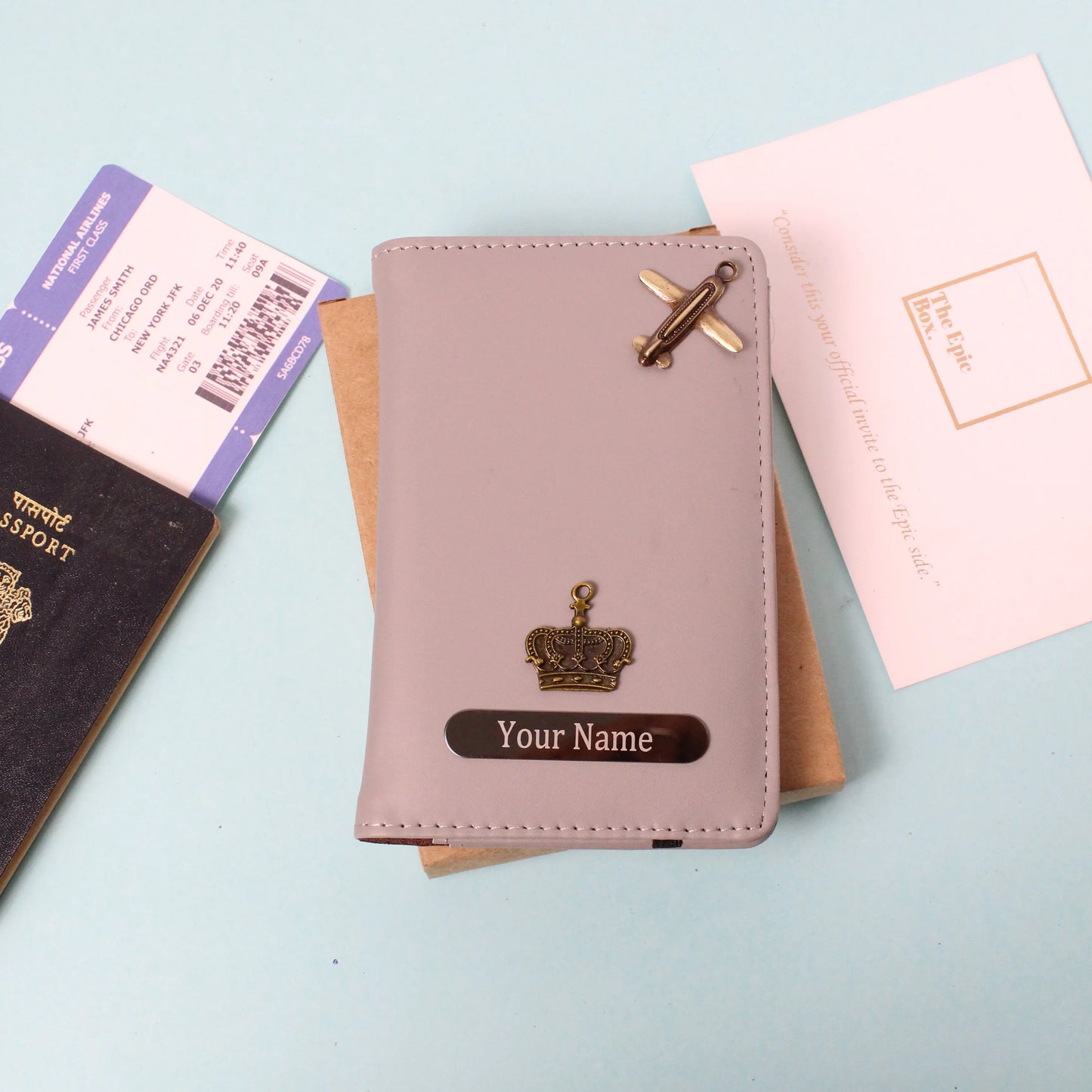 Personalized Travelmate Passport Cover - Pack Of 2