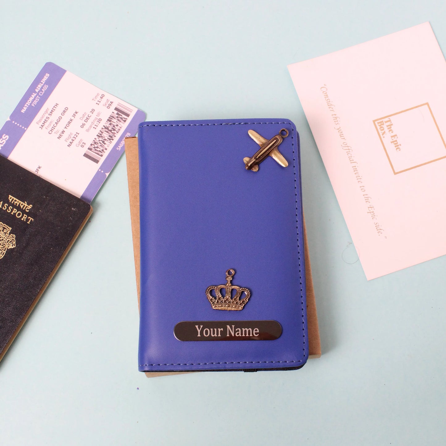 Personalized Travelmate Passport Cover - Pack Of 2