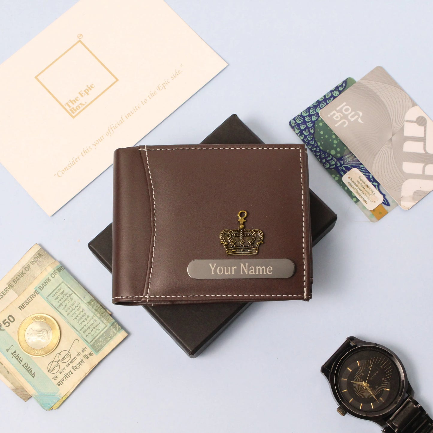 Personalized 12 Card Slot Wallet
