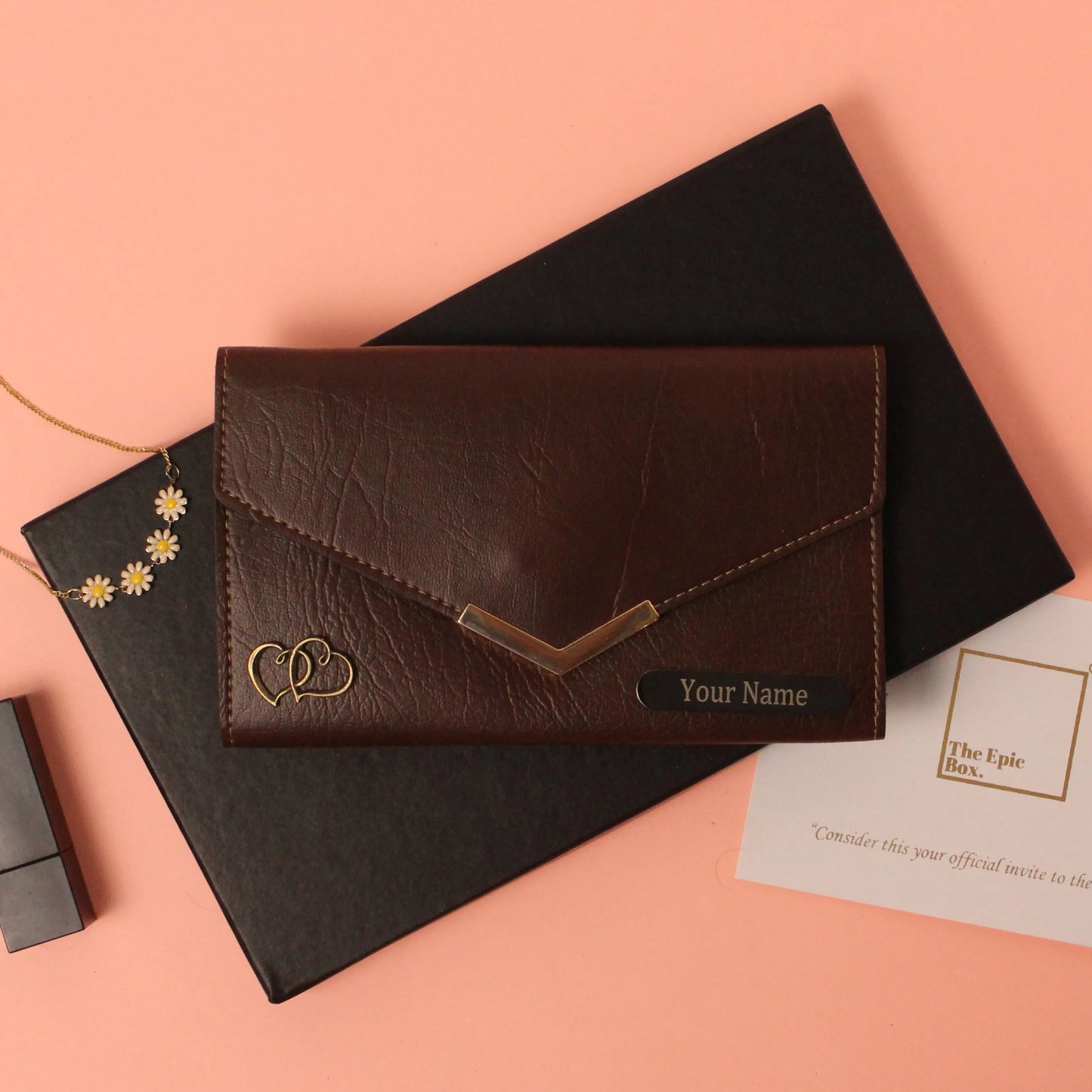Personalized Ridge Texture Clutch