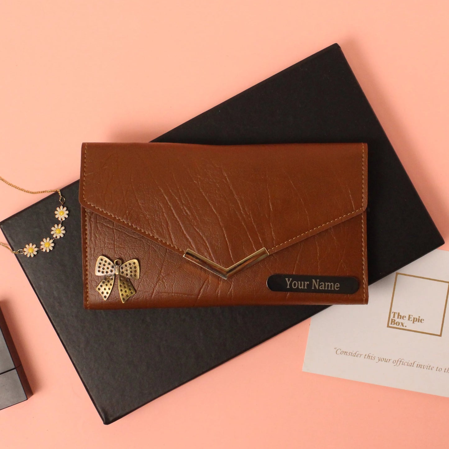 Personalized Ridge Texture Clutch