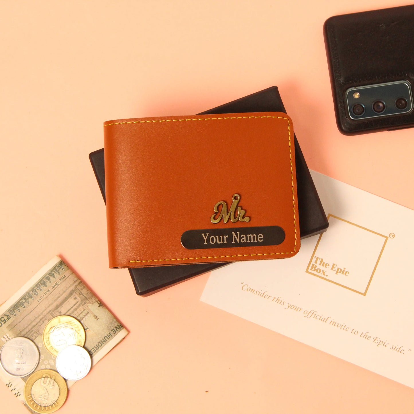 Personalized Classic Texture Wallet