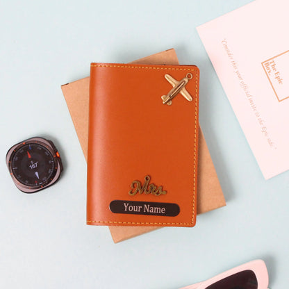 Personalized Classic Texture Passport Cover