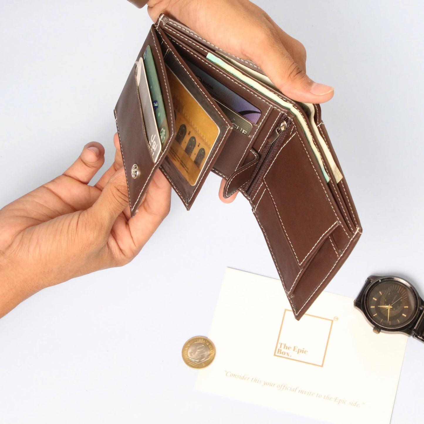 Personalized 12 Card Slot Wallet