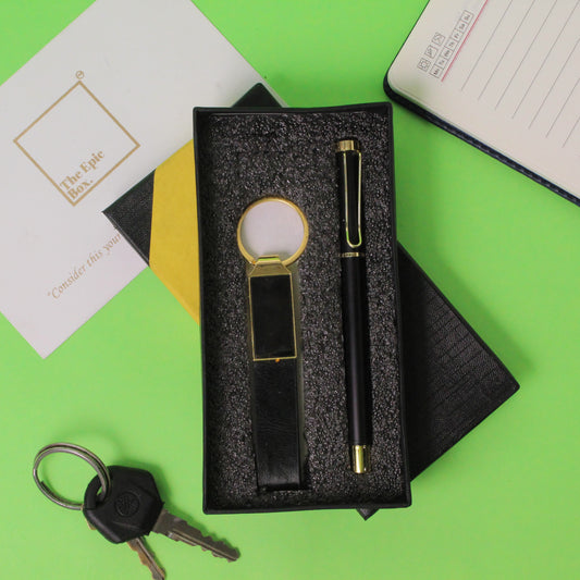 Personalized Timeless Pen & Keychain Combo