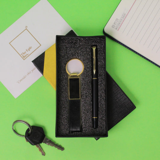 Personalized Suave Pen & Keychain Combo