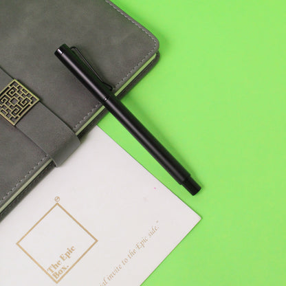 Personalized Minimalist Pen & Keychain Combo