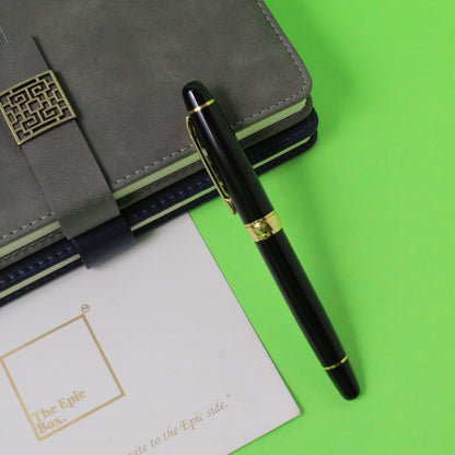 Personalized Elegant Pen & Keychain Combo