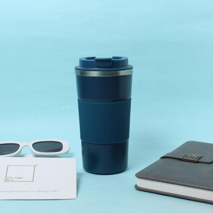 Personalized Flask With Silicone Grip