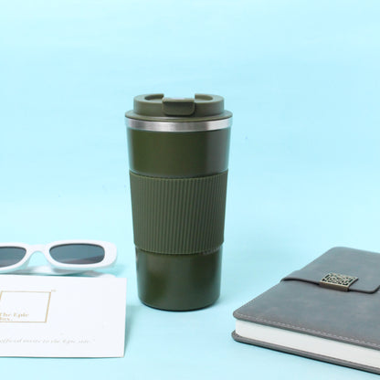 Personalized Flask With Silicone Grip