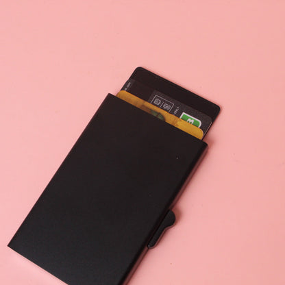 Personalized SmartPull RFID-Protected Cardholder