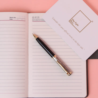 Personalised Signature Pen And Cardholder Set