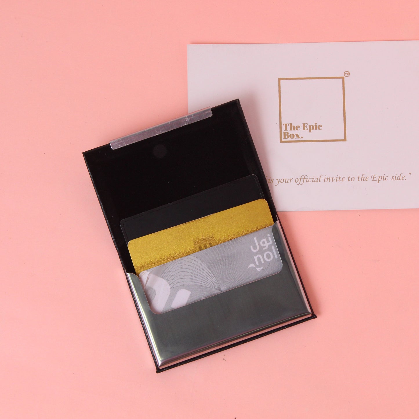 Personalised Classic Pen And Cardholder Set