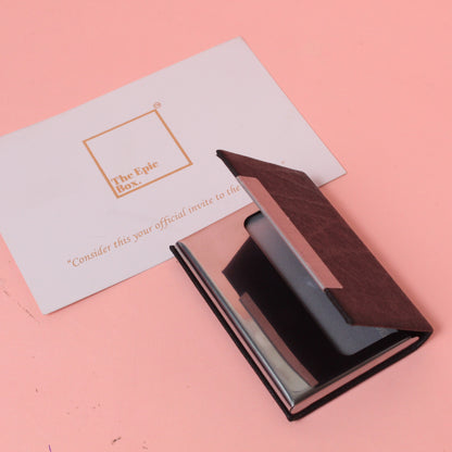 Personalised Classic Pen And Cardholder Set
