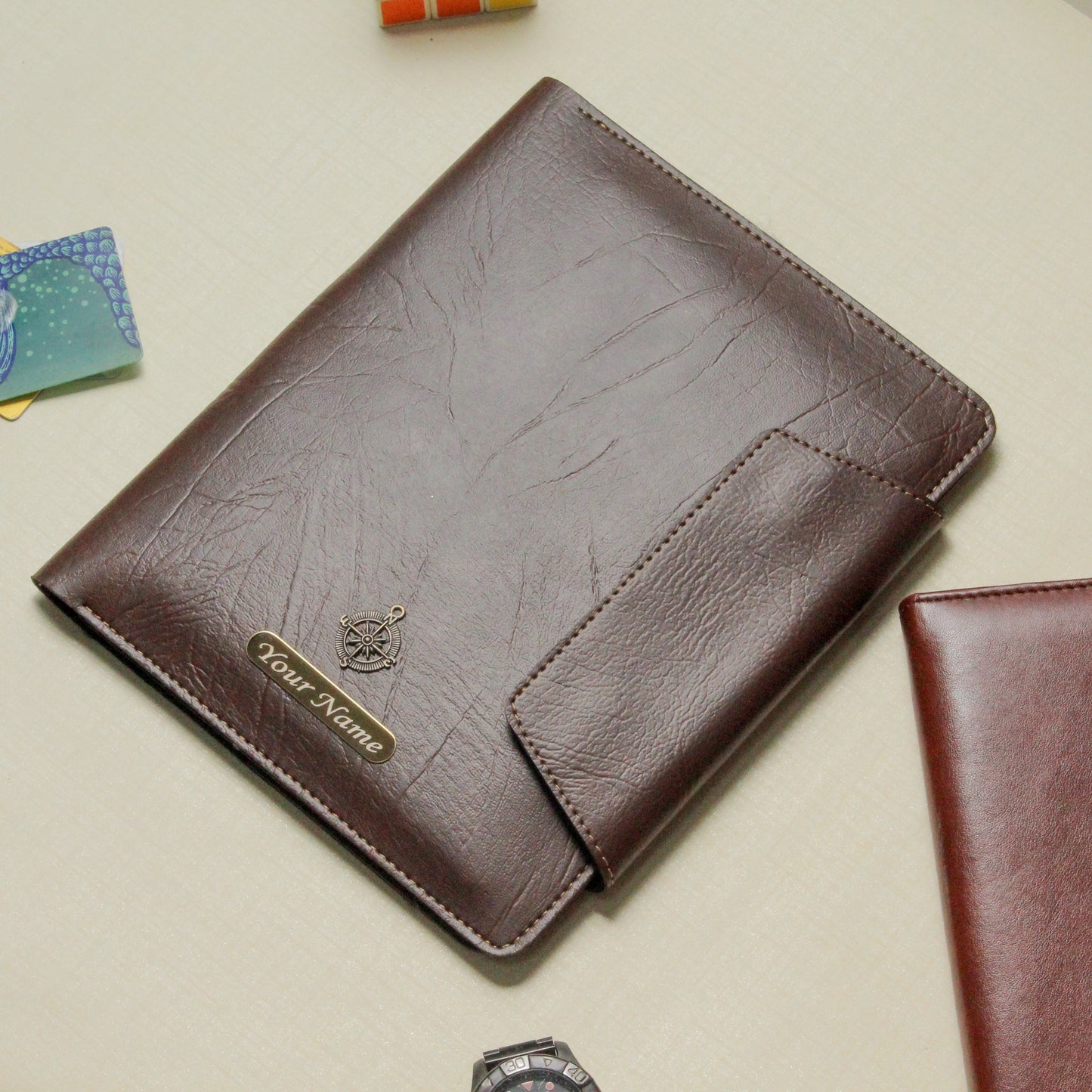 Personalized Ridge Texture Office Organizer