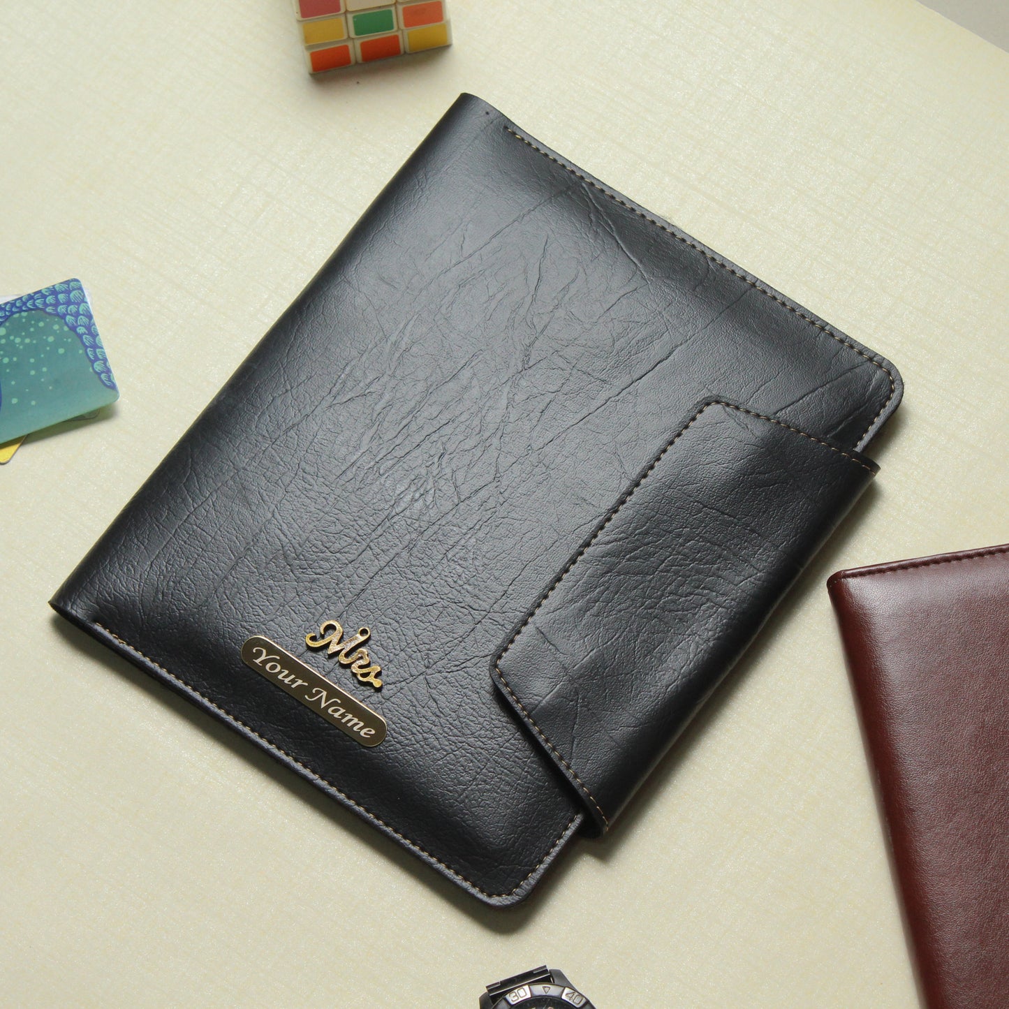 Personalized Ridge Texture Office Organizer